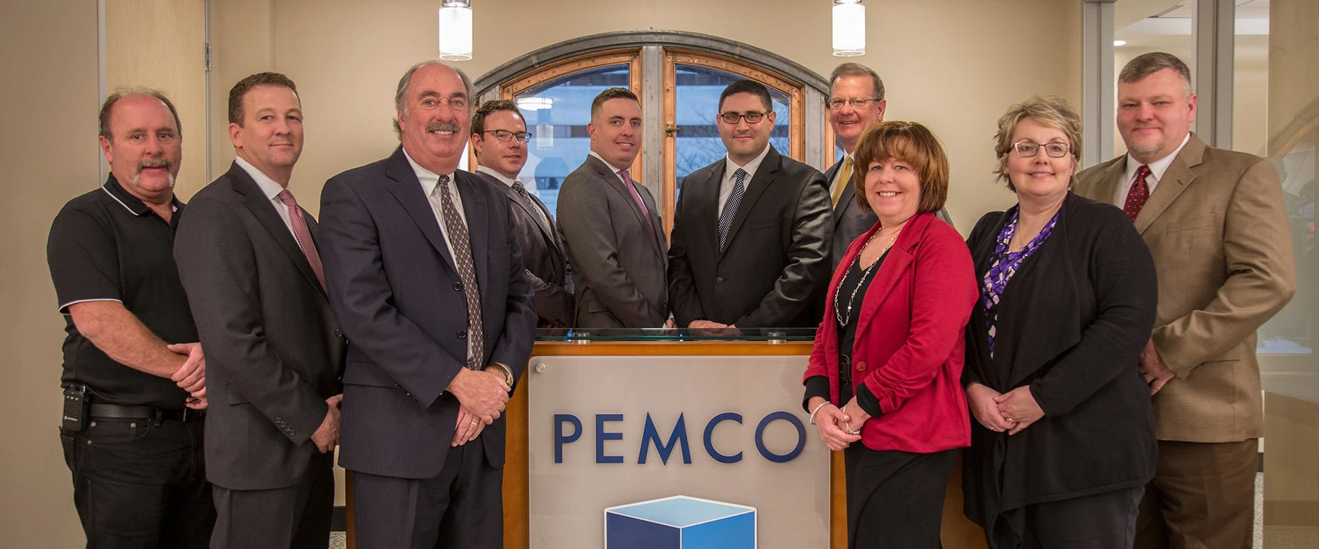 The Pemco Group Team in our Offices in Syracuse, NY